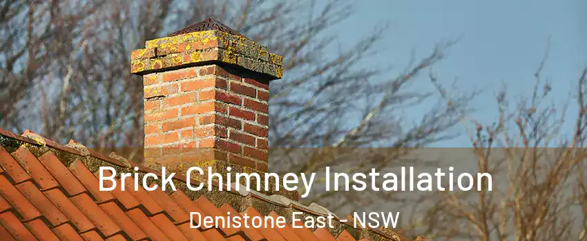 Brick Chimney Installation Denistone East - NSW