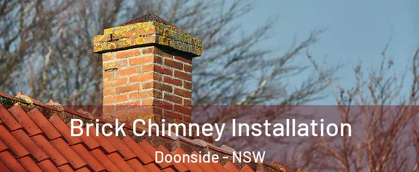 Brick Chimney Installation Doonside - NSW