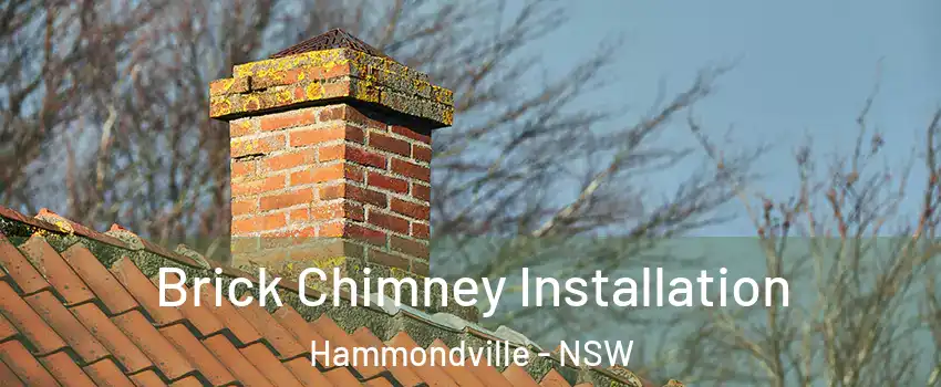 Brick Chimney Installation Hammondville - NSW