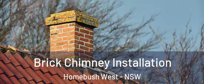 Brick Chimney Installation Homebush West - NSW
