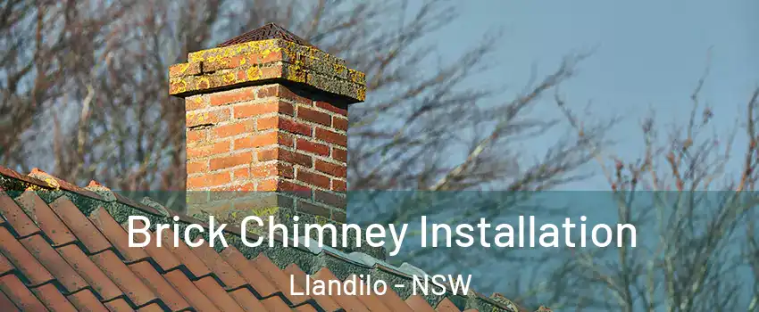 Brick Chimney Installation Llandilo - NSW
