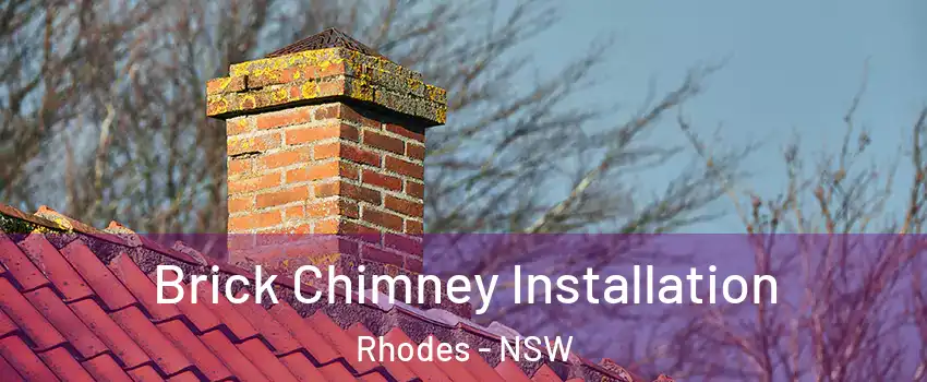 Brick Chimney Installation Rhodes - NSW