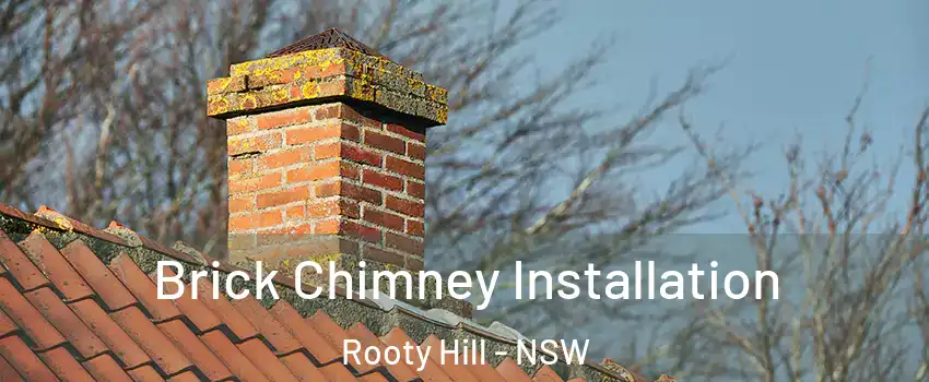 Brick Chimney Installation Rooty Hill - NSW