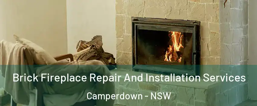 Brick Fireplace Repair And Installation Services Camperdown - NSW