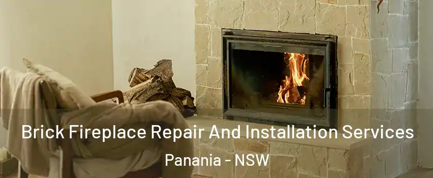 Brick Fireplace Repair And Installation Services Panania - NSW