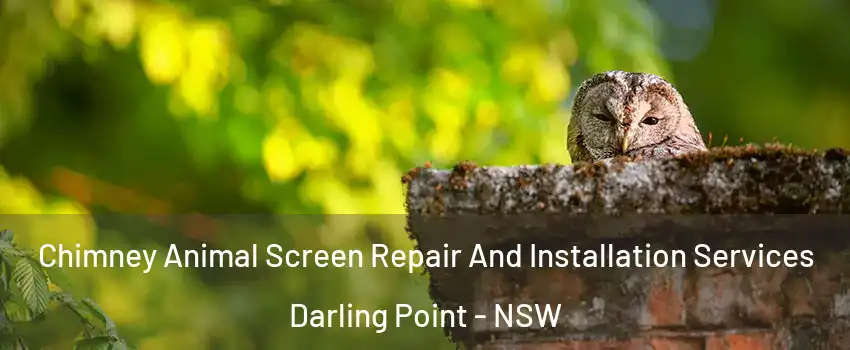 Chimney Animal Screen Repair And Installation Services Darling Point - NSW