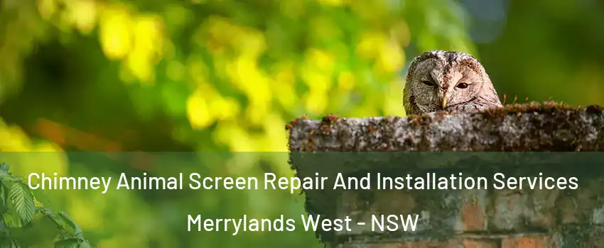 Chimney Animal Screen Repair And Installation Services Merrylands West - NSW