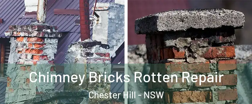 Chimney Bricks Rotten Repair Chester Hill - NSW