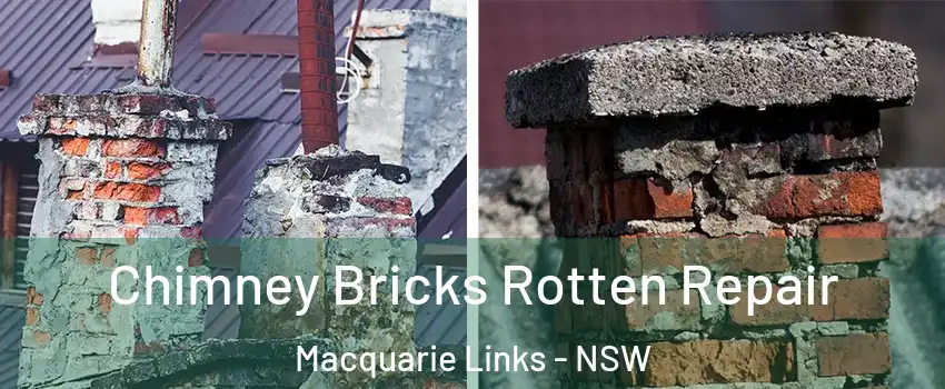 Chimney Bricks Rotten Repair Macquarie Links - NSW
