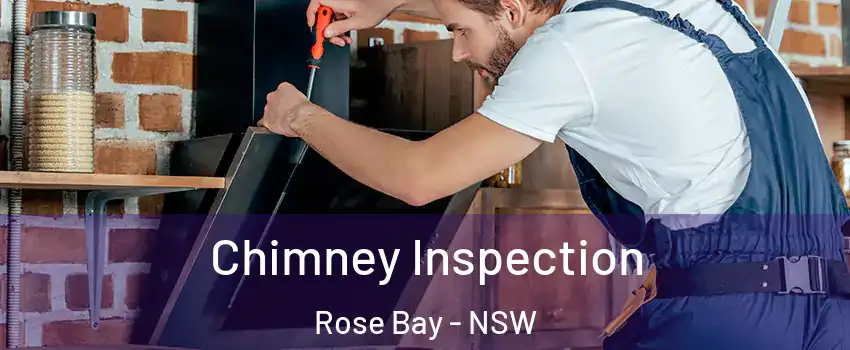 Chimney Inspection Rose Bay - NSW