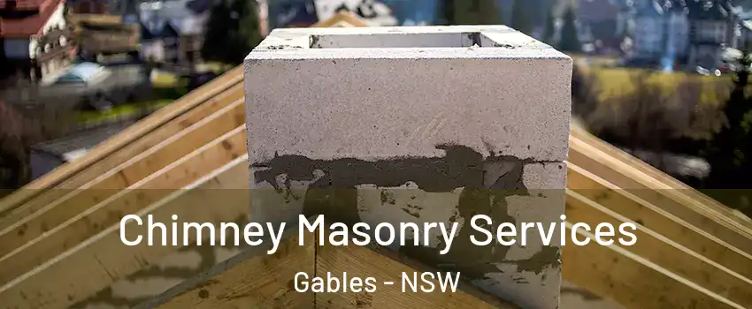 Chimney Masonry Services Gables - NSW
