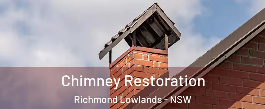 Chimney Restoration Richmond Lowlands - NSW