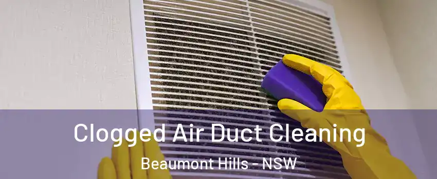 Clogged Air Duct Cleaning Beaumont Hills - NSW