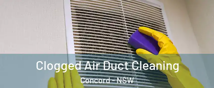 Clogged Air Duct Cleaning Concord - NSW