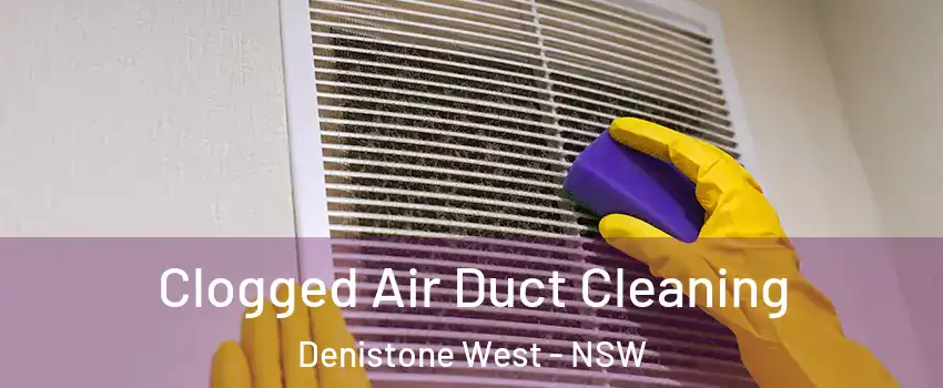 Clogged Air Duct Cleaning Denistone West - NSW