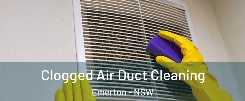 Clogged Air Duct Cleaning Emerton - NSW
