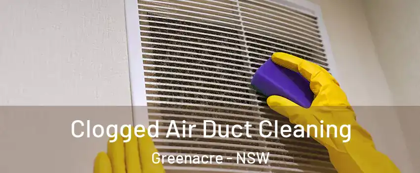 Clogged Air Duct Cleaning Greenacre - NSW