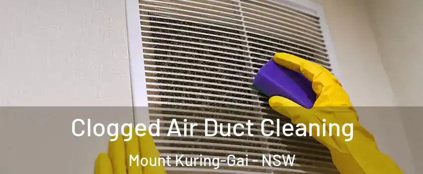 Clogged Air Duct Cleaning Mount Kuring-Gai - NSW