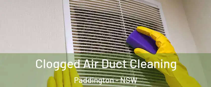 Clogged Air Duct Cleaning Paddington - NSW