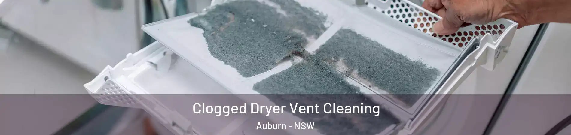 Clogged Dryer Vent Cleaning Auburn - NSW