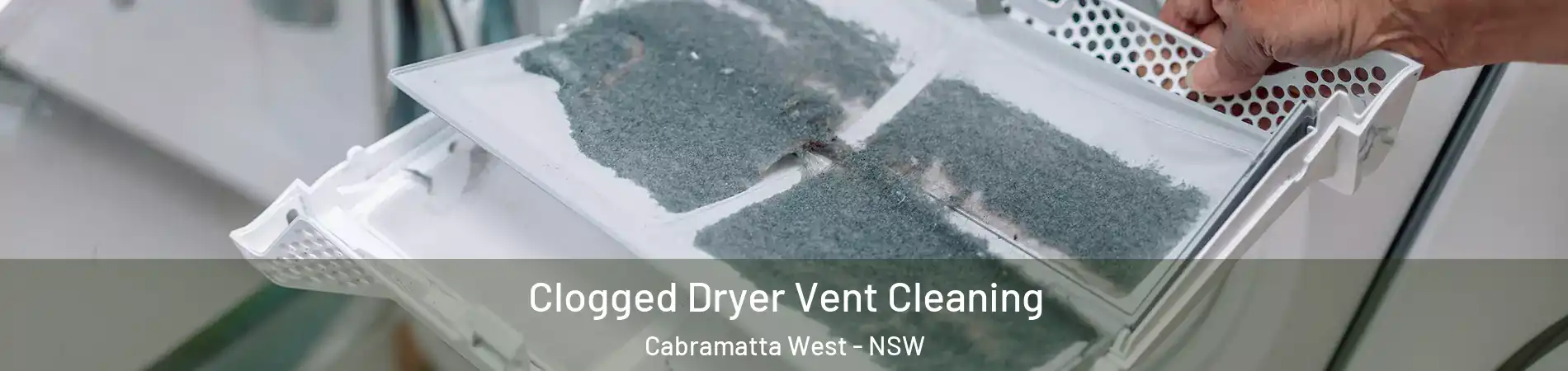 Clogged Dryer Vent Cleaning Cabramatta West - NSW