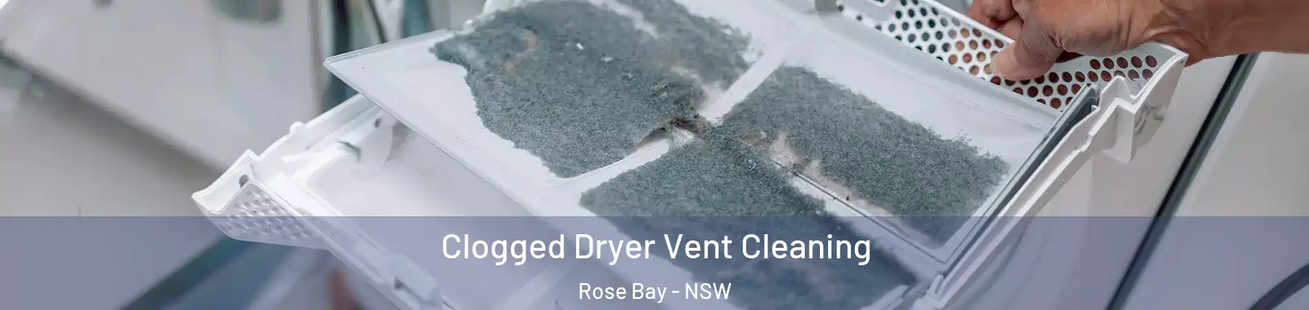 Clogged Dryer Vent Cleaning Rose Bay - NSW