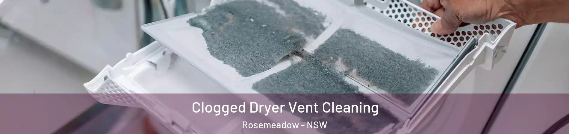Clogged Dryer Vent Cleaning Rosemeadow - NSW