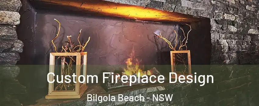 Custom Fireplace Design Bilgola Beach - NSW