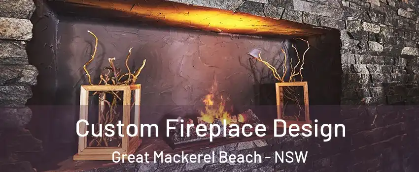 Custom Fireplace Design Great Mackerel Beach - NSW