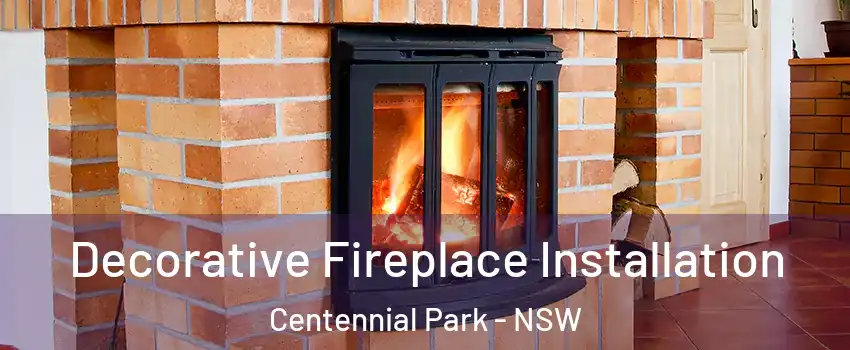 Decorative Fireplace Installation Centennial Park - NSW