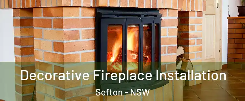 Decorative Fireplace Installation Sefton - NSW