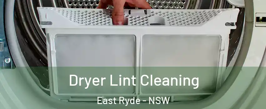 Dryer Lint Cleaning East Ryde - NSW