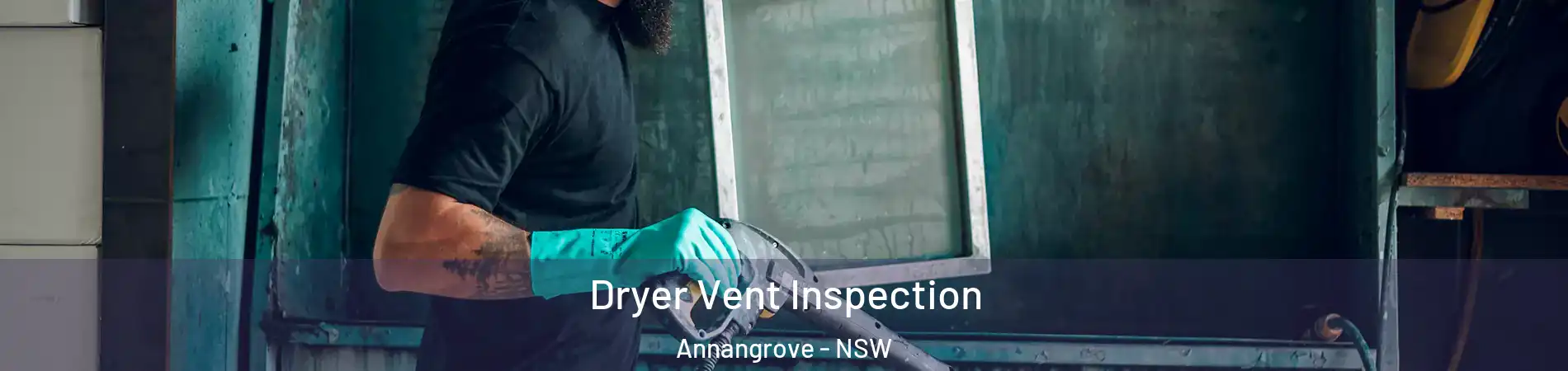 Dryer Vent Inspection Annangrove - NSW