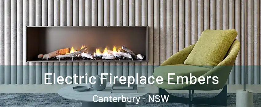 Electric Fireplace Embers Canterbury - NSW