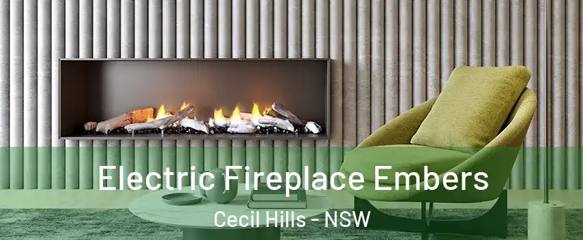 Electric Fireplace Embers Cecil Hills - NSW