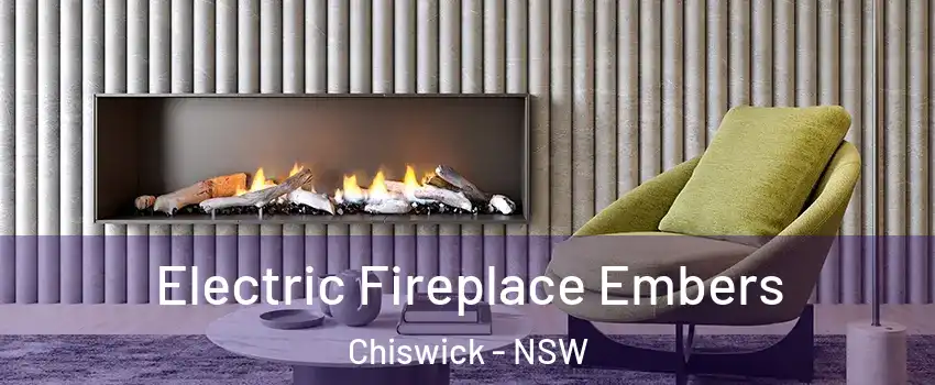 Electric Fireplace Embers Chiswick - NSW