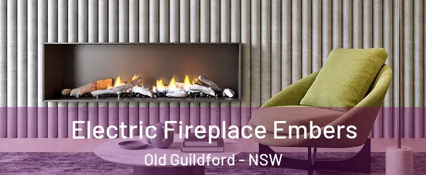 Electric Fireplace Embers Old Guildford - NSW