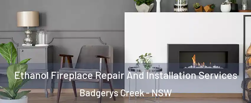 Ethanol Fireplace Repair And Installation Services Badgerys Creek - NSW