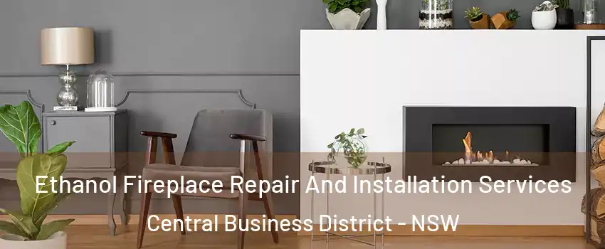 Ethanol Fireplace Repair And Installation Services Central Business District - NSW