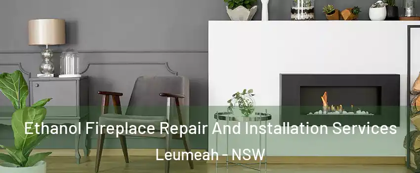 Ethanol Fireplace Repair And Installation Services Leumeah - NSW