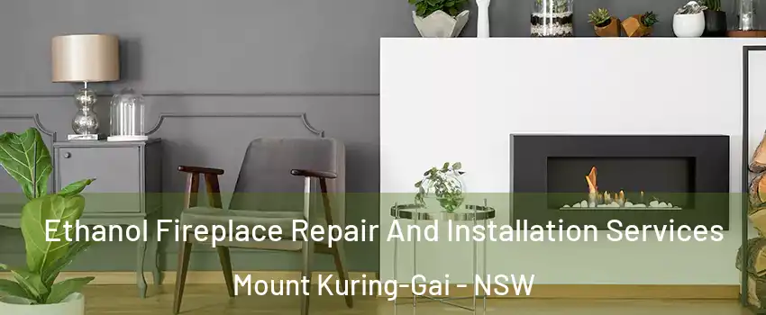 Ethanol Fireplace Repair And Installation Services Mount Kuring-Gai - NSW
