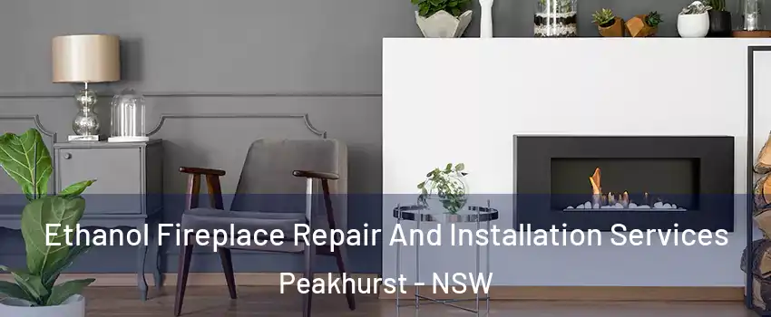 Ethanol Fireplace Repair And Installation Services Peakhurst - NSW