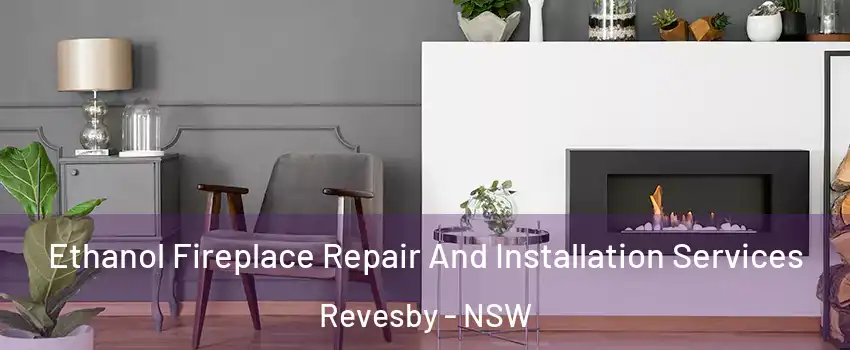 Ethanol Fireplace Repair And Installation Services Revesby - NSW
