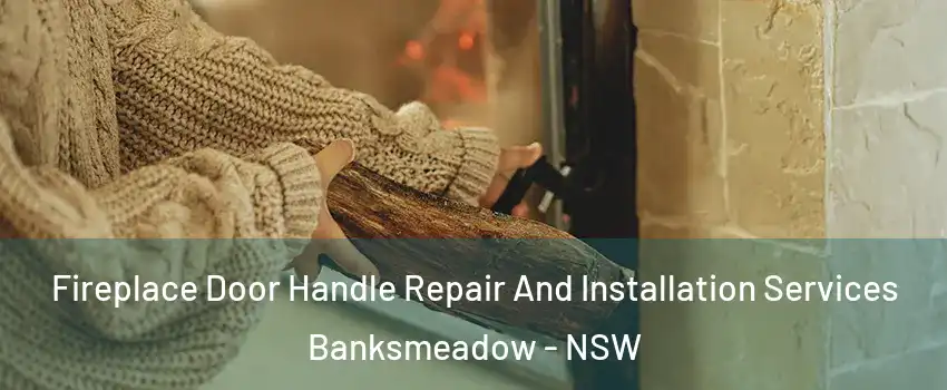 Fireplace Door Handle Repair And Installation Services Banksmeadow - NSW