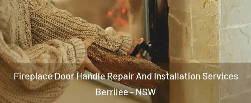 Fireplace Door Handle Repair And Installation Services Berrilee - NSW
