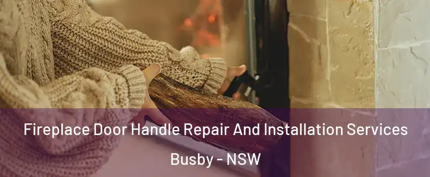 Fireplace Door Handle Repair And Installation Services Busby - NSW