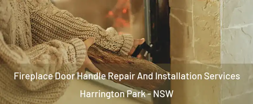 Fireplace Door Handle Repair And Installation Services Harrington Park - NSW