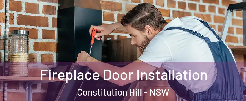 Fireplace Door Installation Constitution Hill - NSW