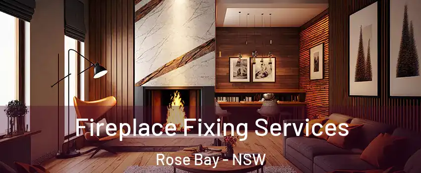 Fireplace Fixing Services Rose Bay - NSW