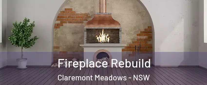Fireplace Rebuild Claremont Meadows - NSW